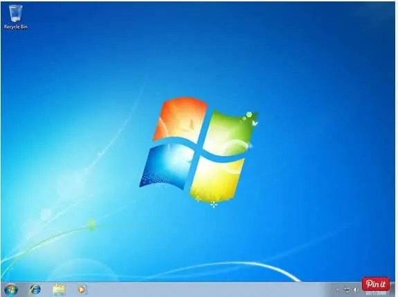 Cara instal Windows 7 desktop