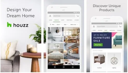 Houzz adalah Aplikasi Desain Rumah untuk Android Terbaik