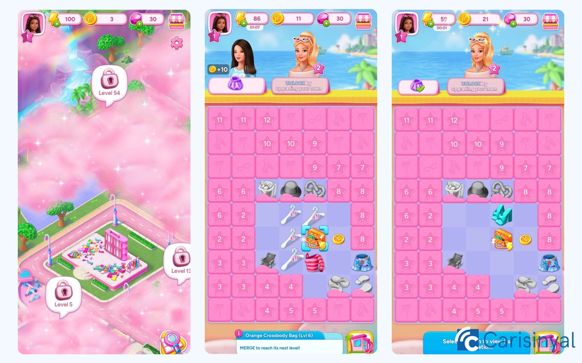 Barbie™ Merge Mystery_