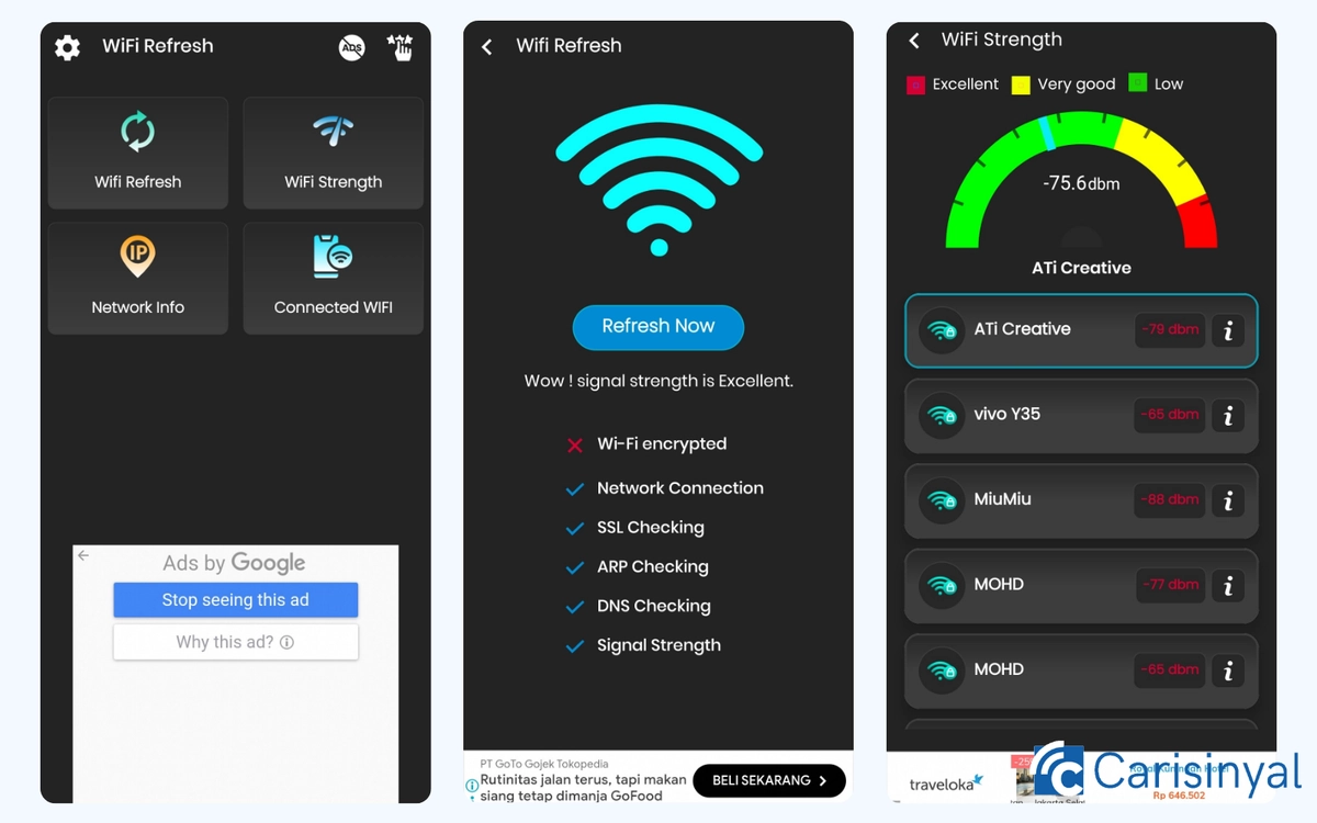 GoNext Wi-Fi Refresh & Signal Strength_