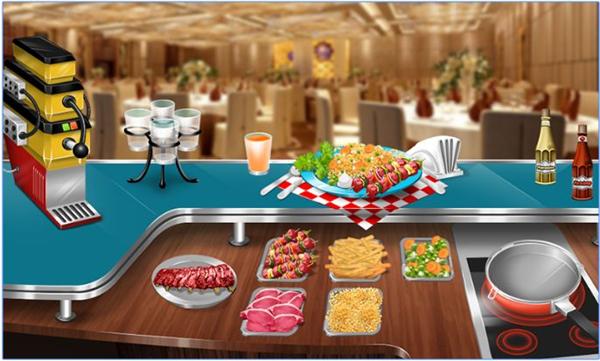 Cooking Stand Restaurant Game