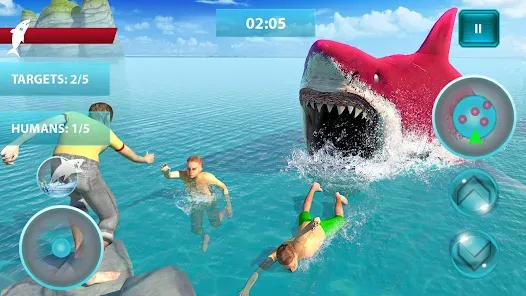 Shark Attack Simulator- New Hunting Game_
