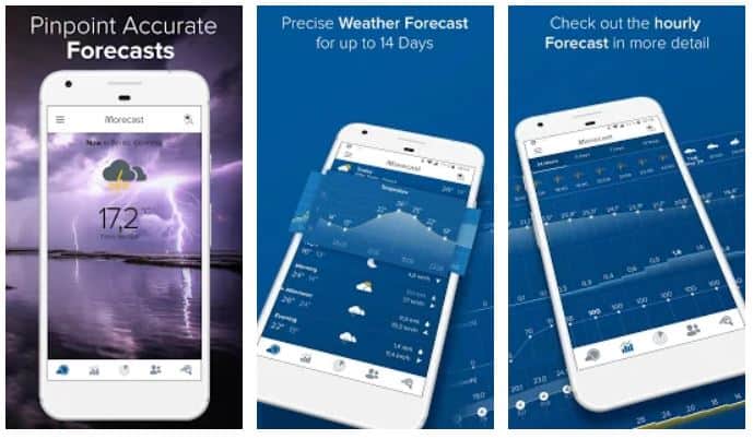 10 Aplikasi Ramalan Cuaca Terbaik Di Smartphone Android 2021