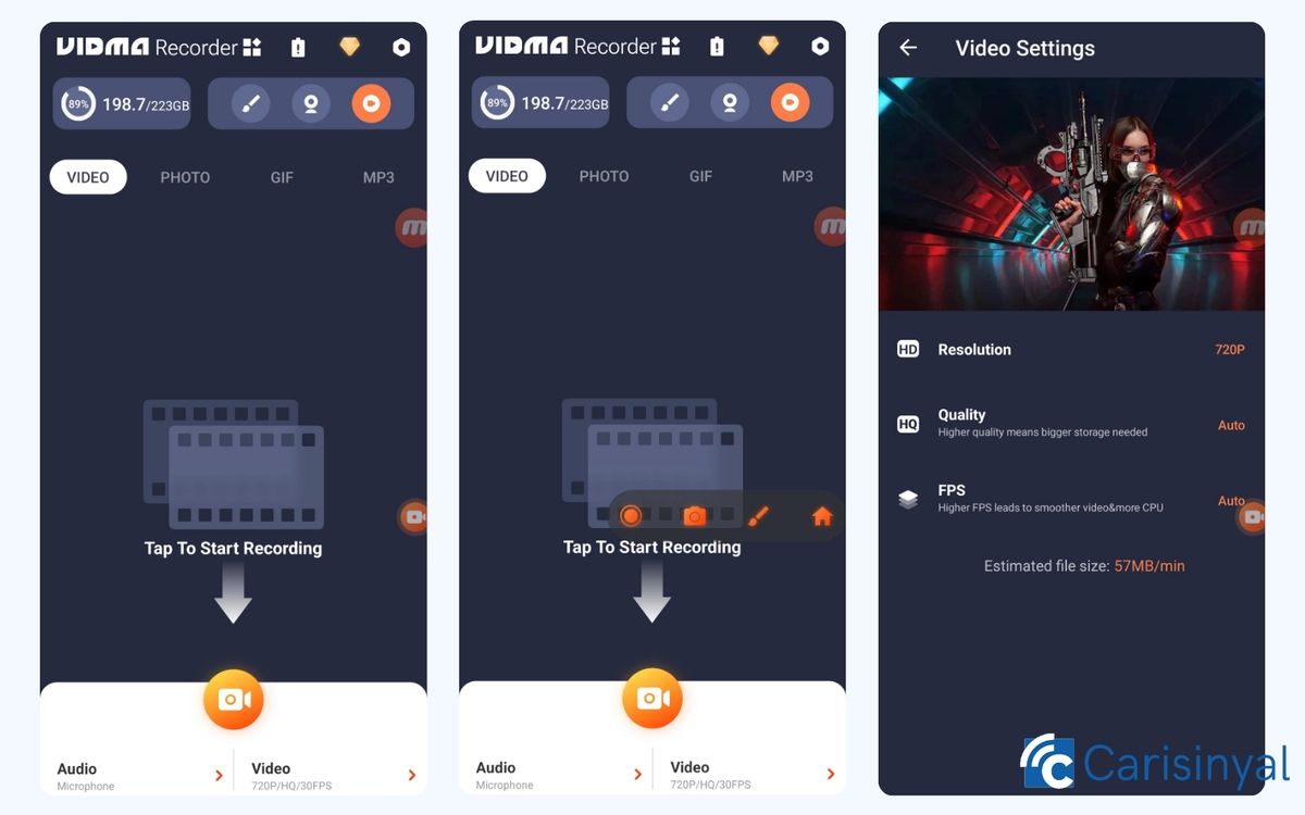 Vidma Screen Recorder_