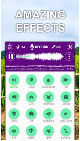 aplikasi pengubah suara Voice Changer Sound Effects