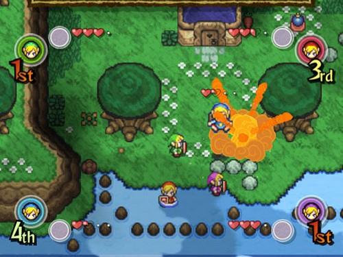 Legend of Zelda A Link to the Past with Four Swords