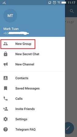 Cara Membuat Grup Di Telegram 1