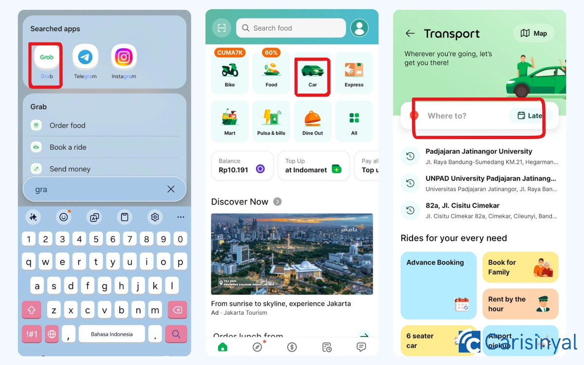 Cara Memesan GrabCar Reguler_1_