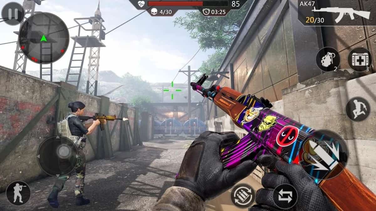 critical action gun strike ops - shooting game