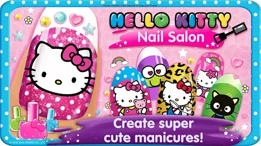 Salon Kuku Hello Kitty_