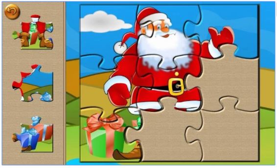 Santa Puzzle Christmas Games