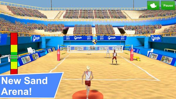 Volleyball Champions 3D Game Olahraga Terbaik