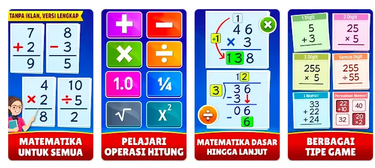 permainan matematika untuk anak-anak dari 5 hingga 12 tahun_