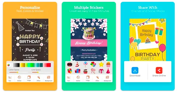 Birthday Invitation Maker - Mobi App & Thumbnail Maker Inc_
