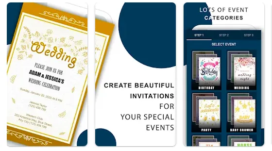 Invitation Card Maker - photoshop mobile apps_
