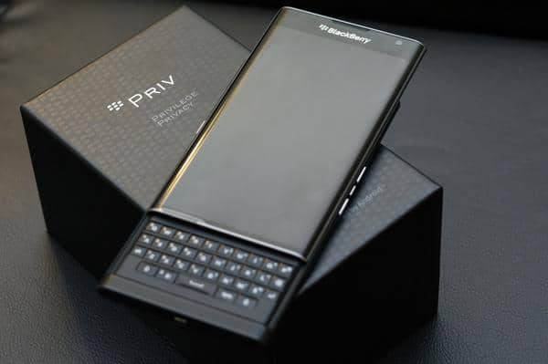 HP Blackberry Android BlackBerry Priv