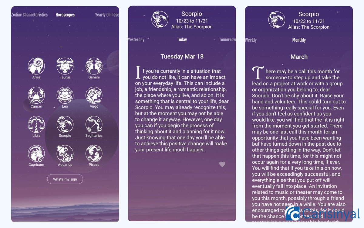 Comitic Daily Horoscope_