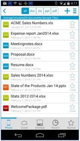aplikasi office untuk Android Docs To Go