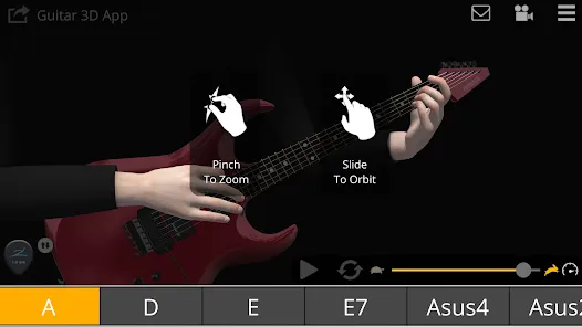 Guitar 3D Chords _