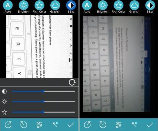 aplikasi untuk HP dengan OS Tizen S Scanner
