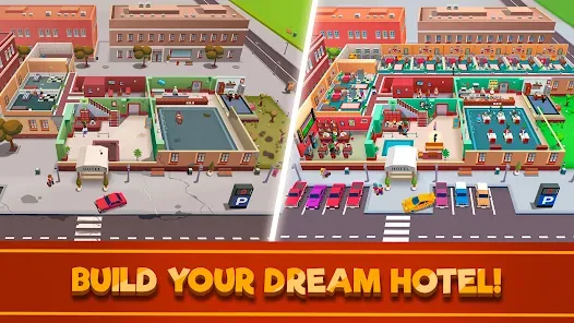 Hotel Empire Tycoon - Game Menganggur_