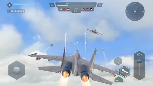 Sky Warriors- Airplane Games _