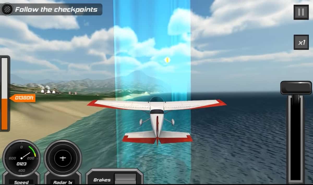 simulator pilot penerbangan 3d gratis