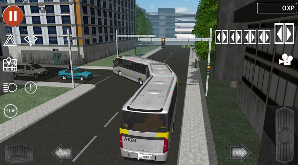 Simulator transportasi umum