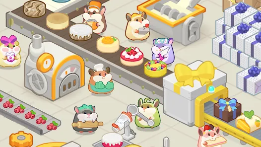 Hamster tycoon game - cake factory _