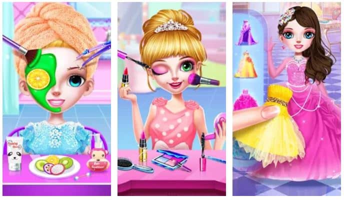Game berdandan dan berpakaian barbie