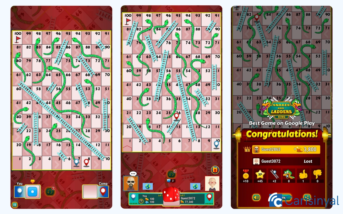 Snakes and Ladders King (Gametion)_