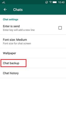Cara Backup Semua Chat Whatsapp 4