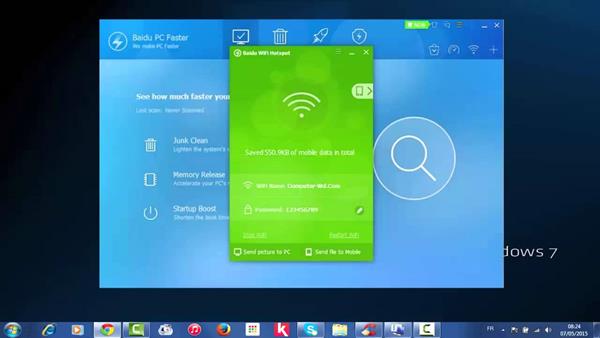 baidu wifi hotspot for windows 7