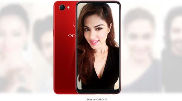 selfie oppo f7