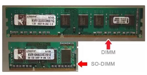 RAM DIMM dan SO-DIMM