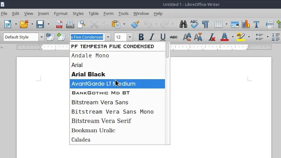 Instalasi Font Windows di Linux Berbasis Debian secara Online 6