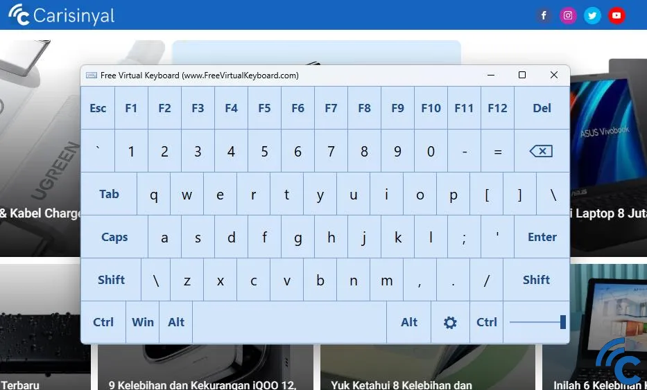 free virtual keyboard