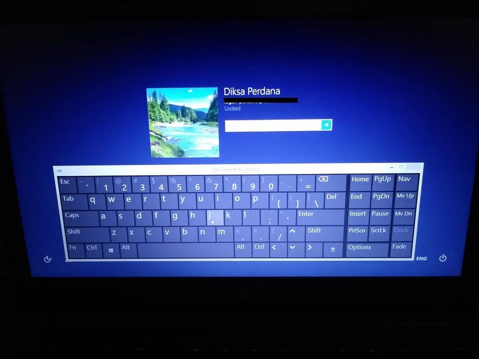 Cara menampilkan keyboard di layar laptop windows 7