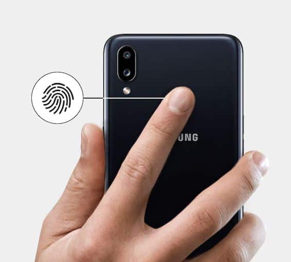 fingerprint samsung galaxy a10s