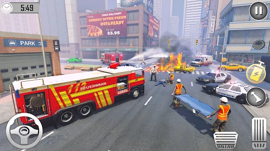 Fire Truck- Fire Fighter Game _