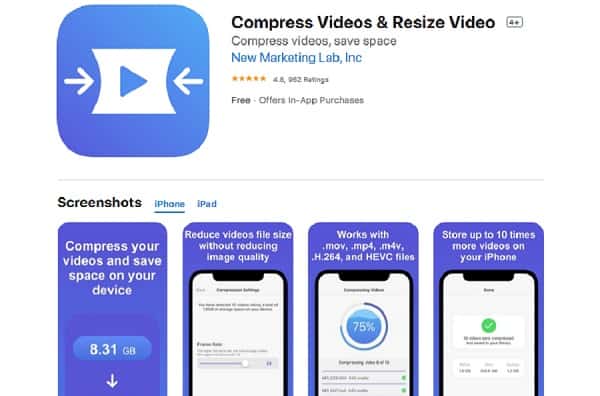 Compress Videos & Resize Videos