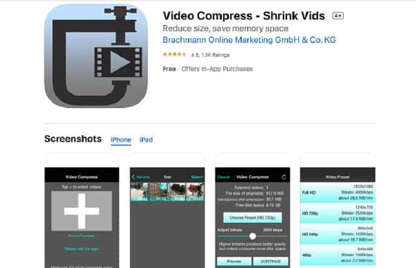 Video Compress – Shrink Vids