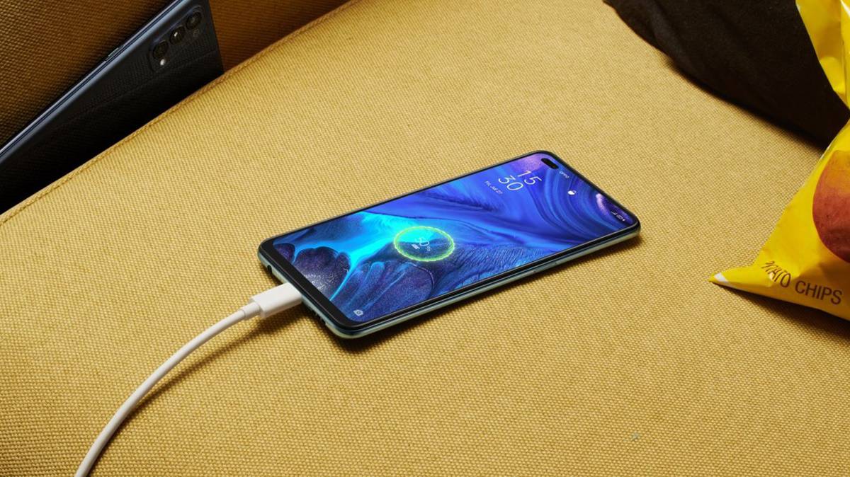 fast charging oppo reno4
