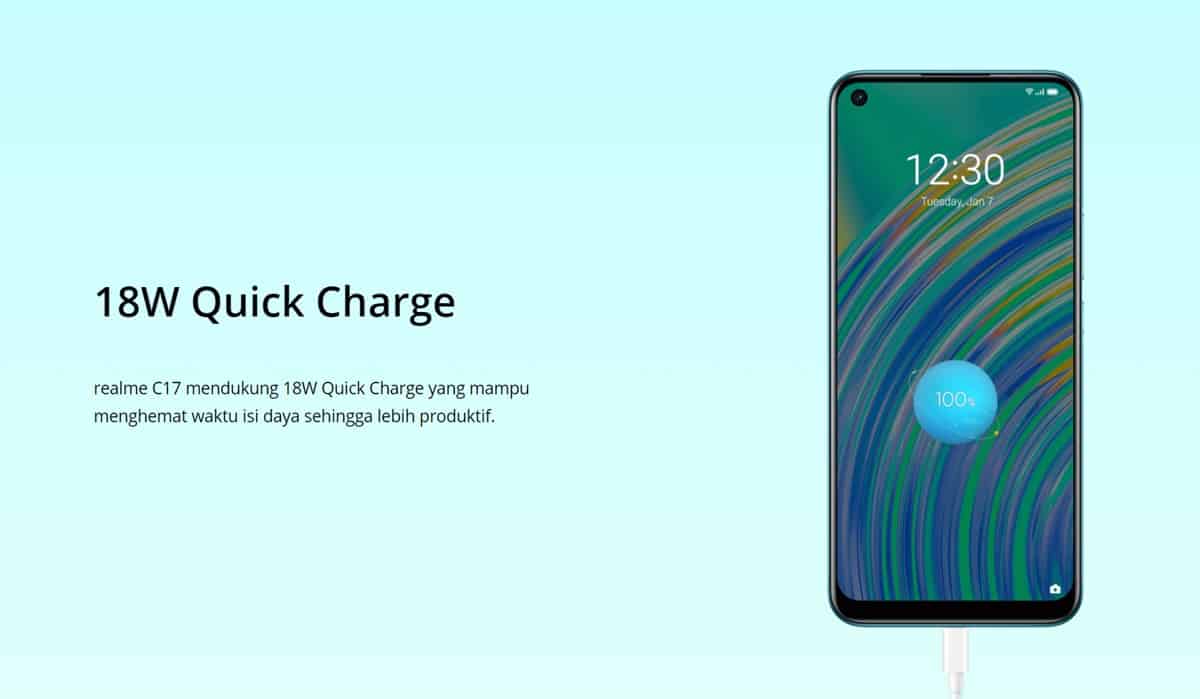 realme c17 fast charging