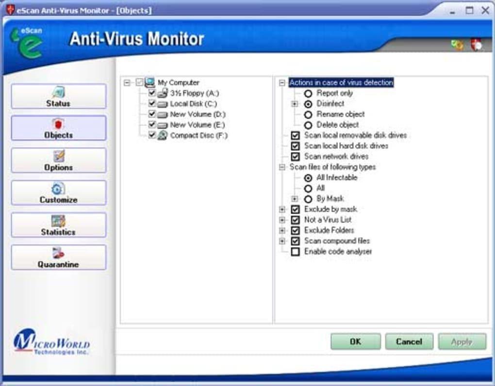 eScan AV AntiVirus Toolkit
