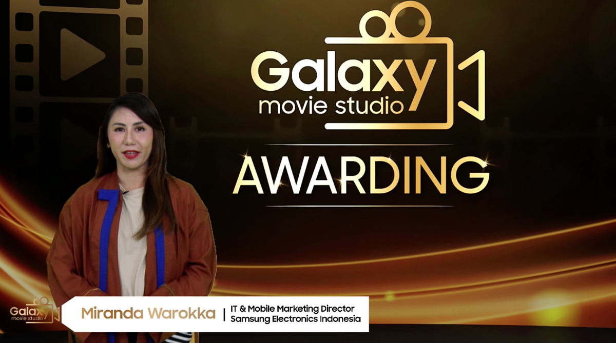 Miranda Warokka, IT _ Mobile Marketing Director Samsung Electronics Indonesia, gaungkan Galaxy Movie Studio 2020 sebagai bentuk dukungan para kreator muda Indonesia untuk dapat membuat movie-like video didukung teknologi Samsung Galaxy Note Series