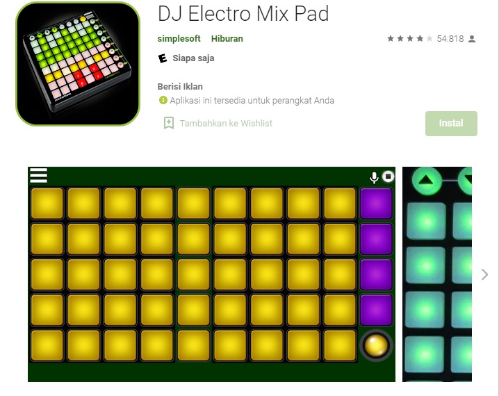 7. DJ Electro Mix Pad