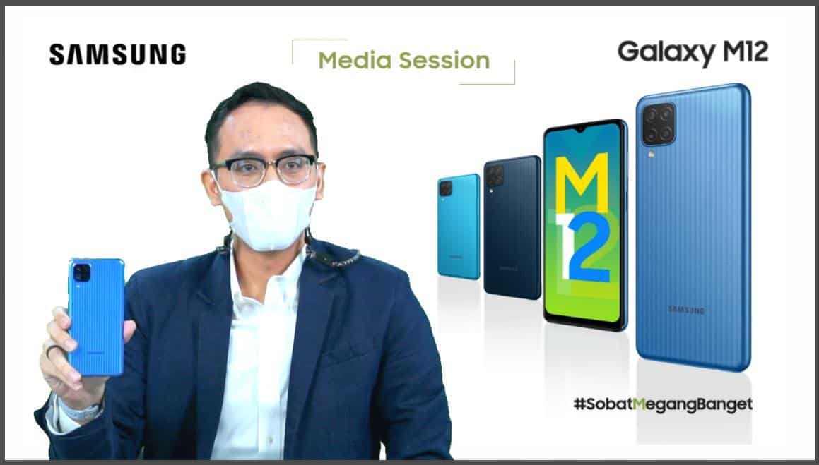 Samsung Galaxy M12 Media Session