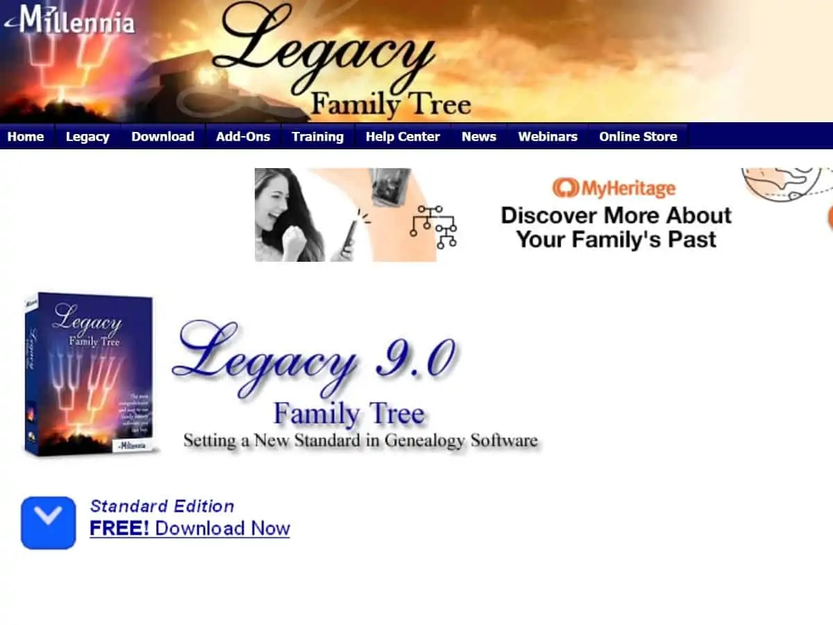 Legacy 9.0 Family Tree