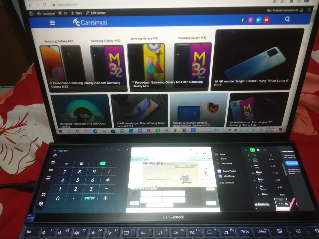Review ASUS ZenBook Duo 14 UX482E: Ringkas, Futuristik, Bertenaga 23